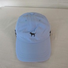 Victoria&apos;s Secret PINK Logo 100% Polyamide Hat Cap Adjustable Blue/Black NWOT  eb-28511115